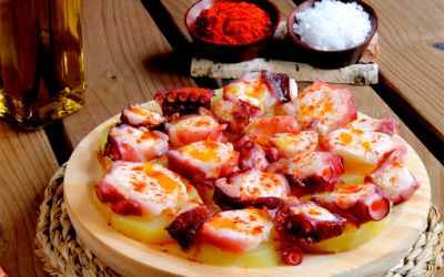 Pulpo con Cachelos